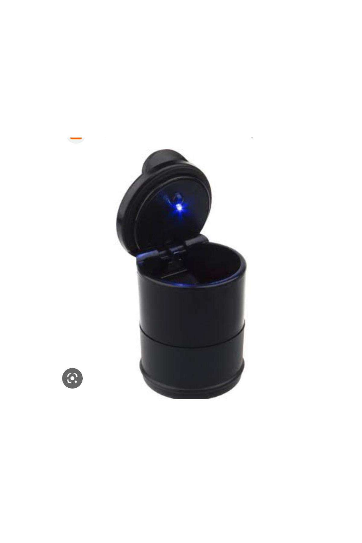 Araç içi led ışıklı küllük