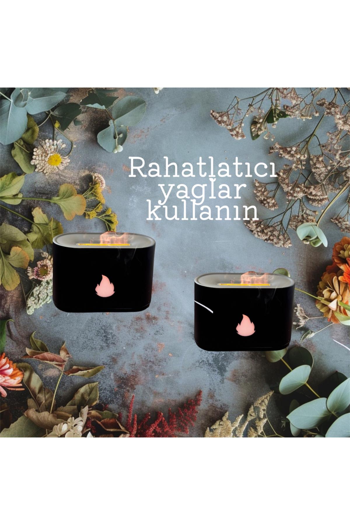 IŞIK GÖRSELLİ AROMATERAPİ BUHAR MAKİNASI (İÇİNE RAHATLATICI YAĞ KULLANABİLİRSİNİZ)