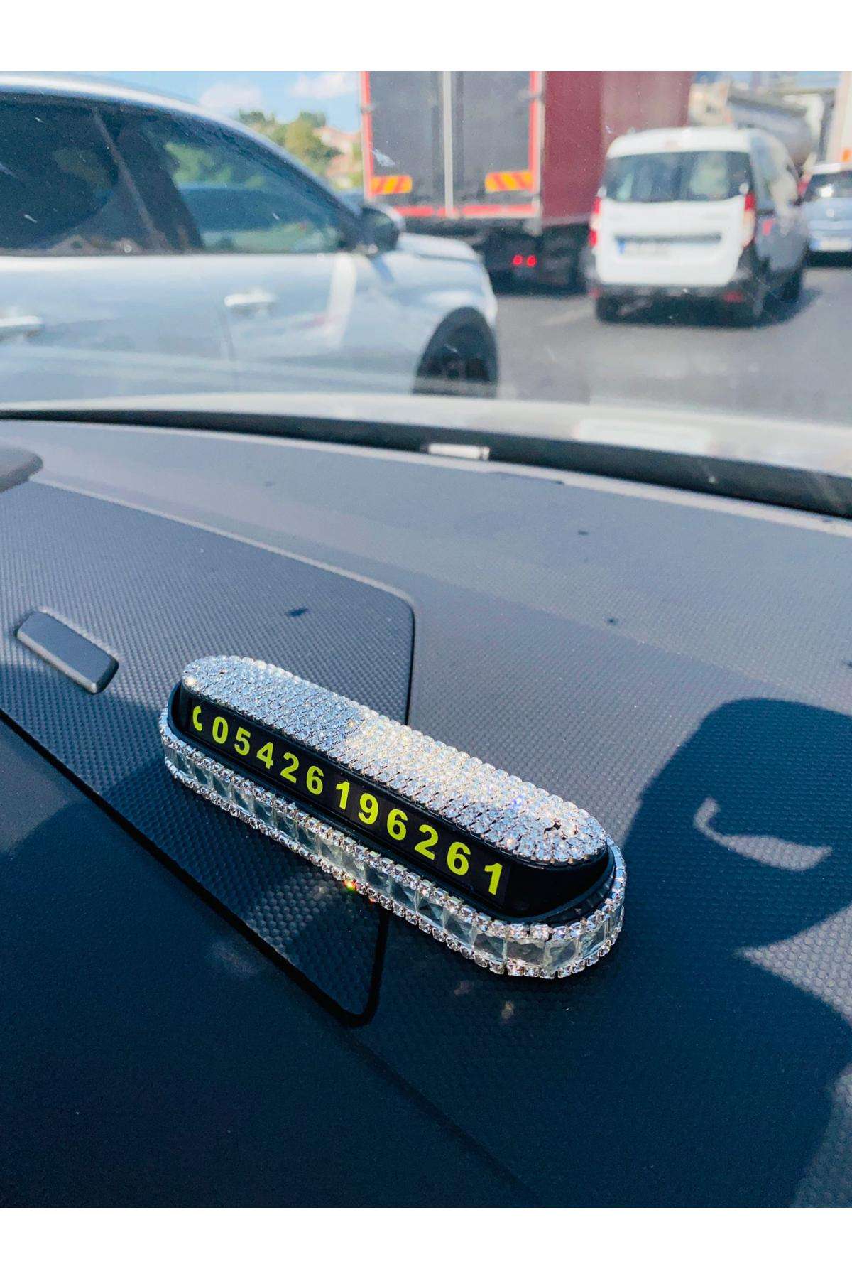 Swarovski Kaplı Araç Içi Numaratör
