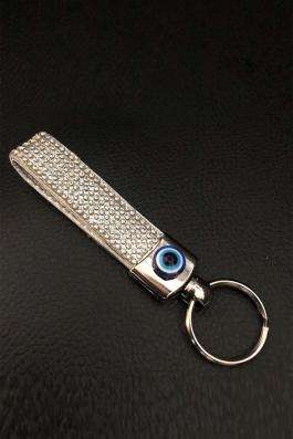 Hediyelik Swarovski Nazarlık Taşlı Anahtarlık
