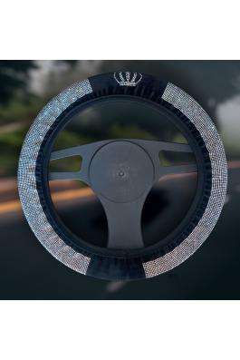 Janjan Cristal taşlı prenses taçlı Direksiyon kılıfı (Peugeot Uygun)