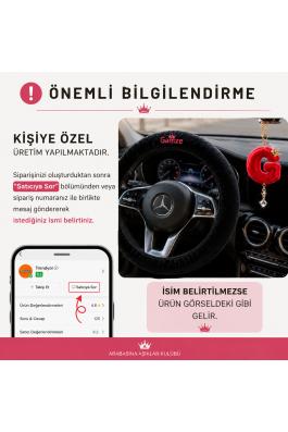 Mavi renk isimli geçirmeli direksiyon kılıfı