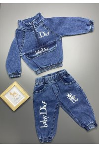 Dior Baby ikili Jeans Takım