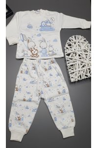 Mini Tarz Organik Pijama Takımı