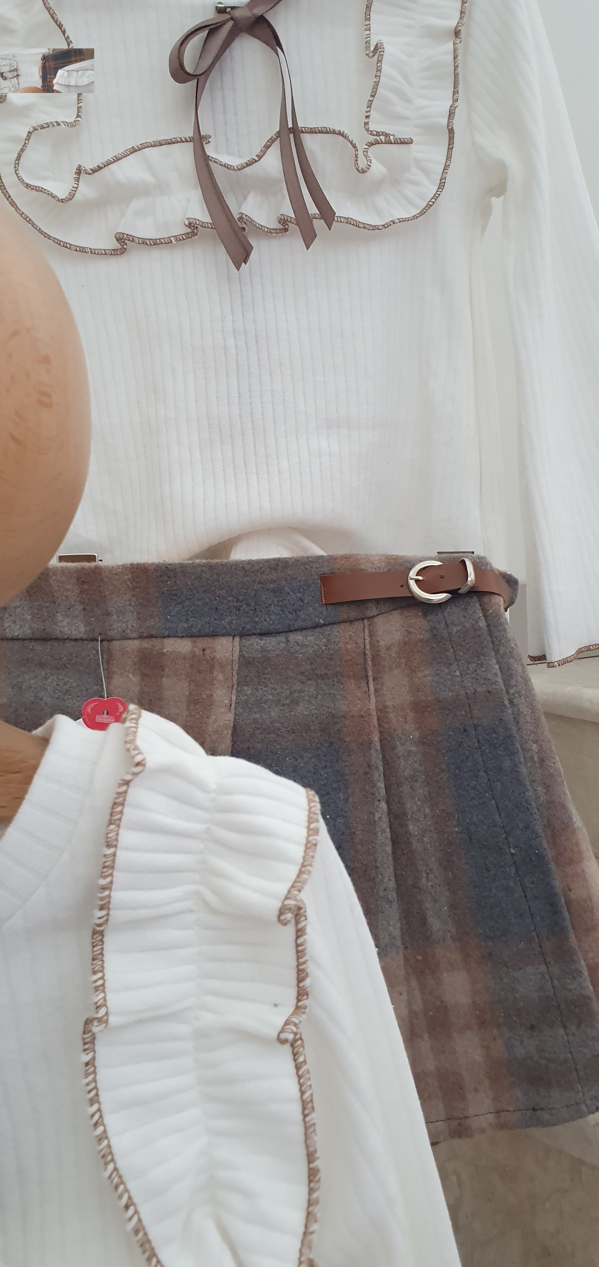 Dadiva Bebe Şort Etekli Kız Takım